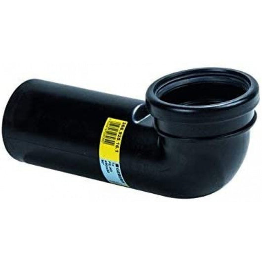 Curva wc s attacchi d.090 nero s aldare geberit 366.925.16.1 b00d