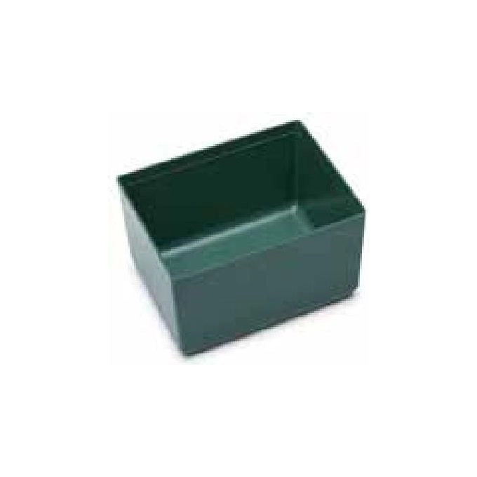 Terry V4 Vaschetta Portaminuterie Servoblock Plastica 107x138x79 mm colore Verde