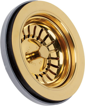 Basket senza troppo pieno vite 61mm oro lira lucido pvd lira 1945.028