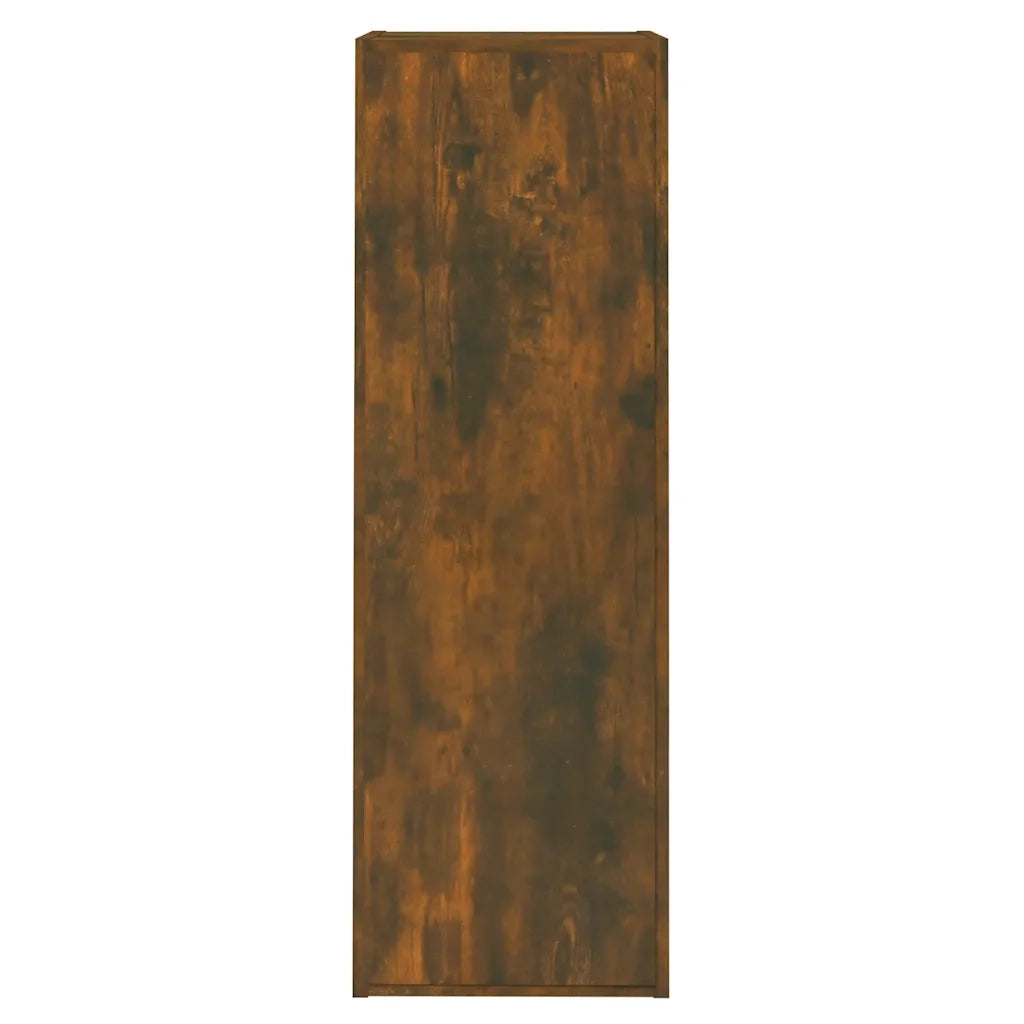 Mobili TV 2 pz Rovere Fumo 30,5x30x90cm in Legno Ingegnerizzato cod mxl 15040