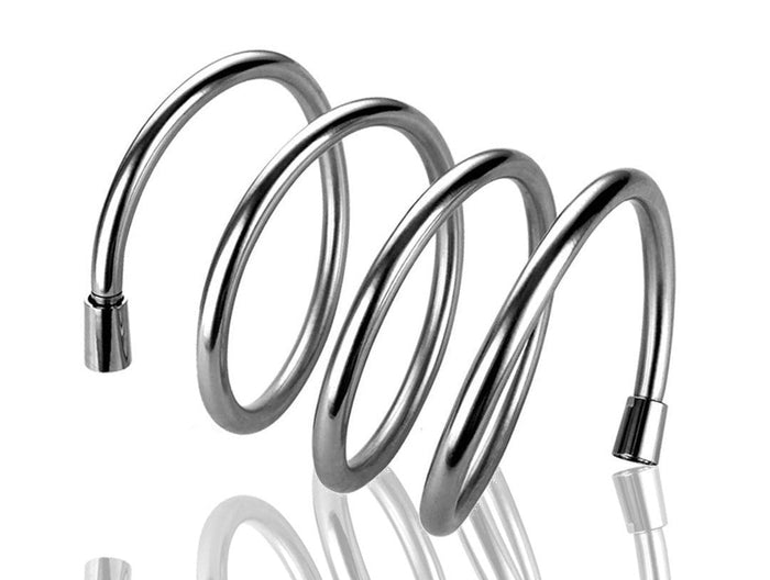 Flessibile per doccia silver in pvc, lungo 200 cm