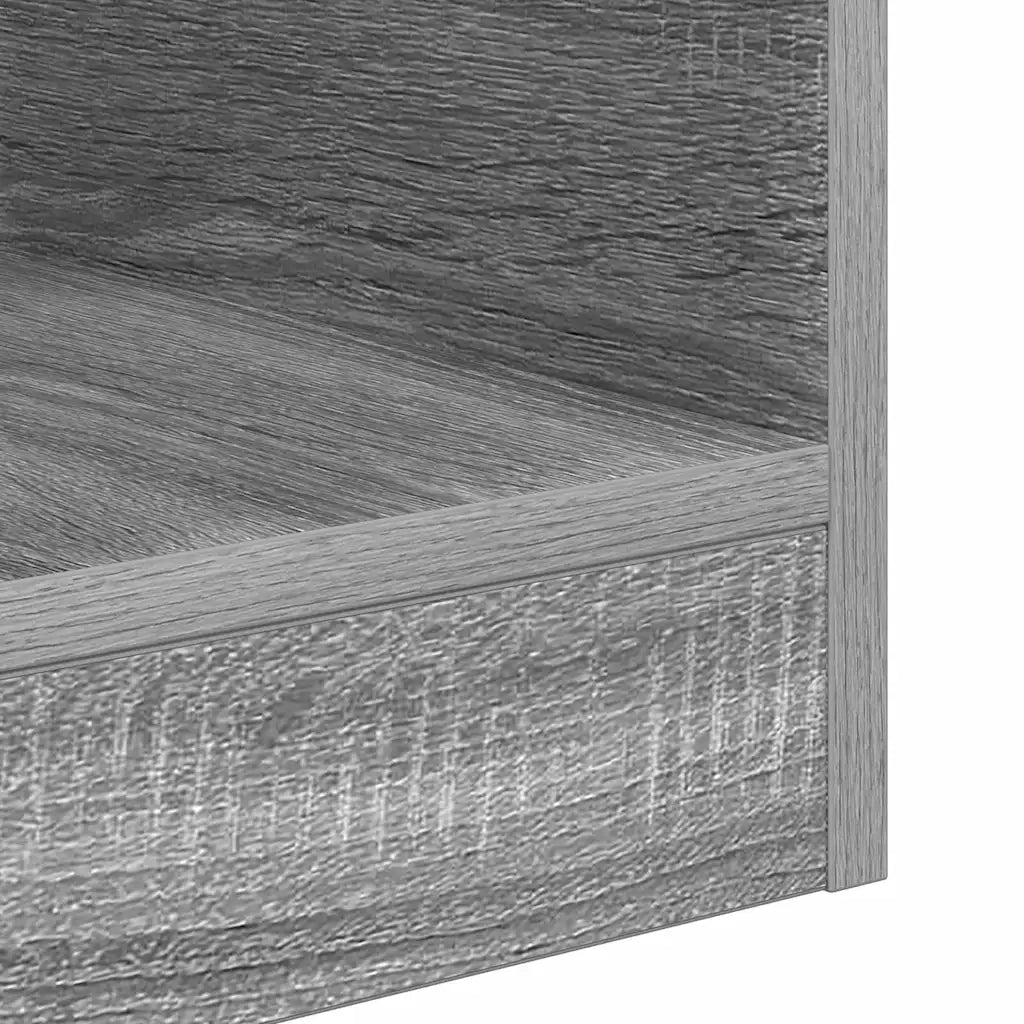 Tavolino Grigio Sonoma 30,5 x 30 x 45 cm Legno multistrato