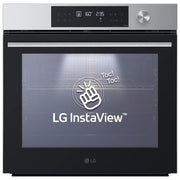 LG InstaView WSED7613S Forno 76L Classe A+ EasyClean, Pirolisi, Air Fry, Sous Vide, Wi-Fi