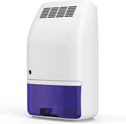 Dehumidificatore elettrico per interni - 700ML - Luchtontvochtiger per casa - Deumidificatore per camera da letto e bagno - Luce reinigatore per sottoterra - 700ML - Bianco