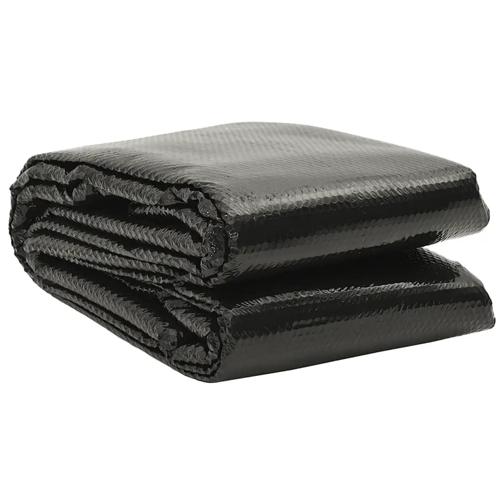 Copripiscina Rettangolare 1200x600 cm in PE Nero