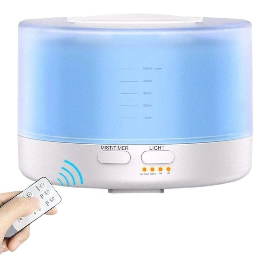 Trade Shop - Diffusore Aromi 4in1 Umidificatore Bianco Ambiente Rgb Aromaterapia Ultrasuoni -
