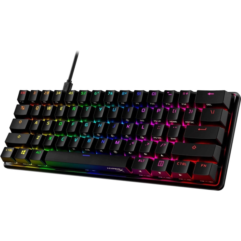 Hyperx alloy origins 60 – tastiera meccanica da gaming – hx red (layout usa) - 4P5N4AA
