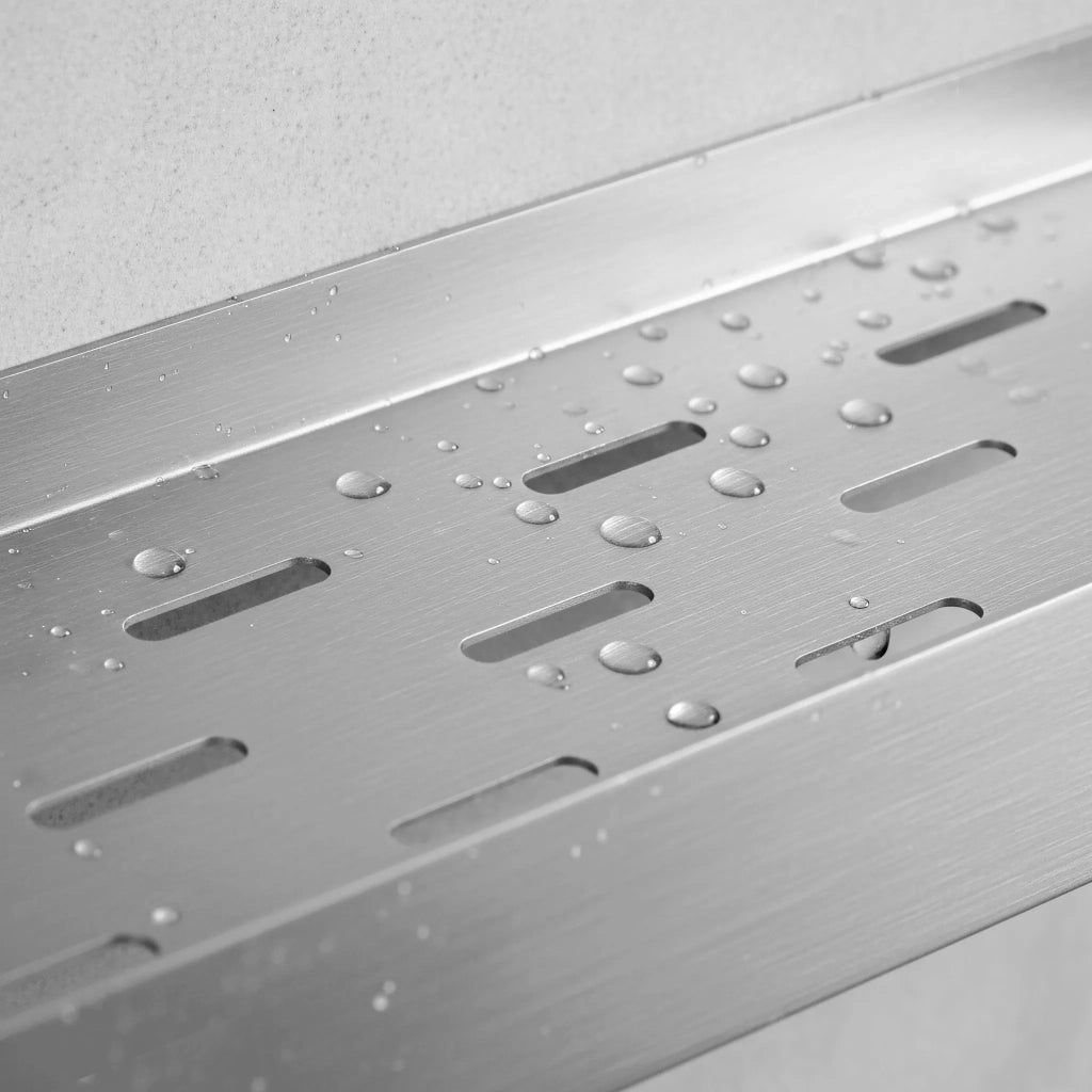 Mensola Da Bagno Sf03 60cm Steel Brush