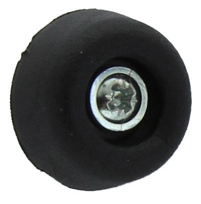 SOTTOSEDIA A CONO CON VITE NERO 25 MM CONF 8 PZ*- PLASTIMETAL- 20,0 confezione