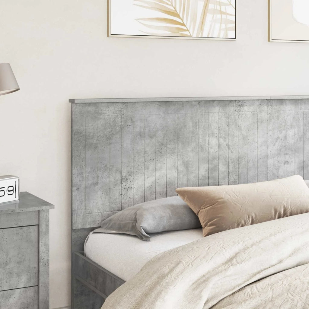Testiera Grigio cemento Legno ingegnerizzato 887718