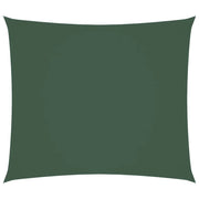 Parasole a vela | Telo Ombra | Vela da ombra Oxford Rettangolare 2x2,5 m Verde Scuro