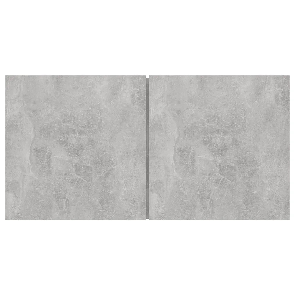 Set di Mobili Porta TV 7 pz-Set di 7 Credenza per TV Grigio Cemento in Legno Multistrato 781910