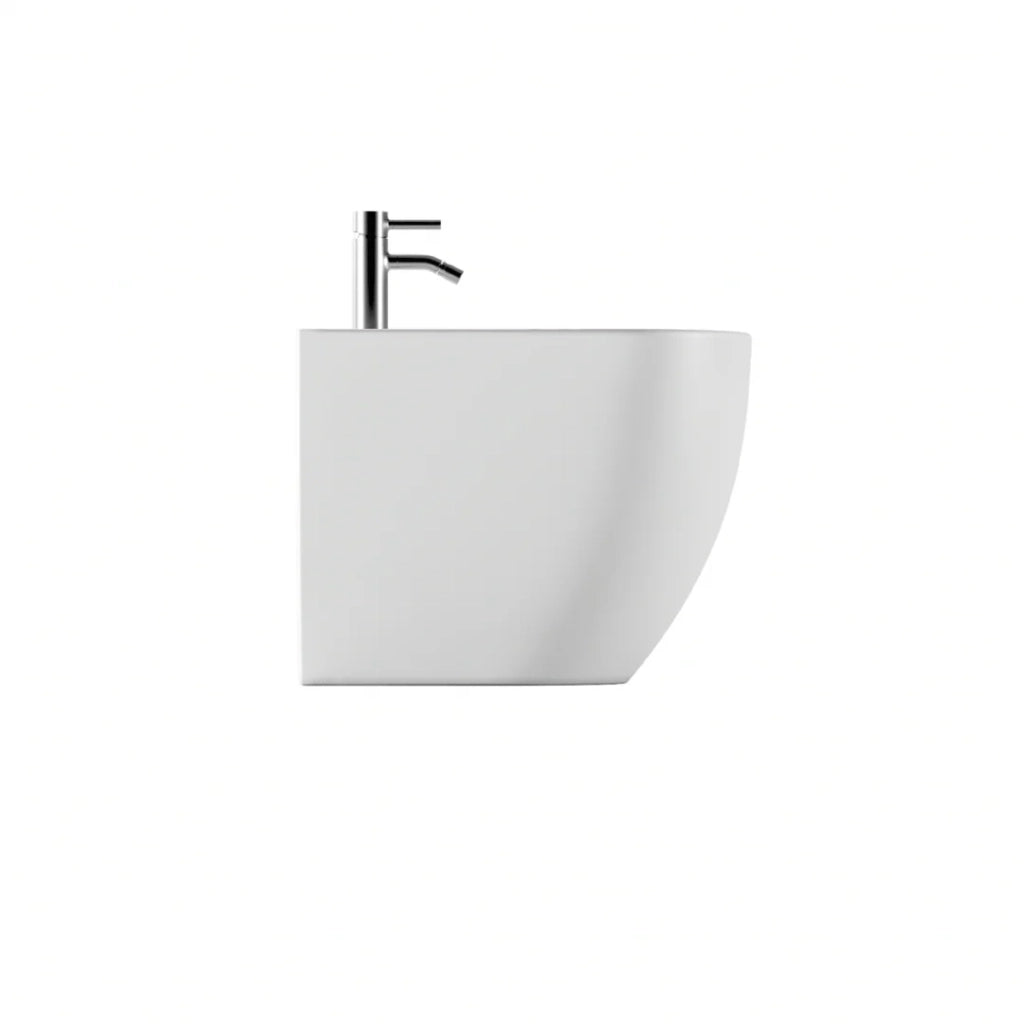 Bidet a Terra Alice Ceramica "Form" Bianco Opaco