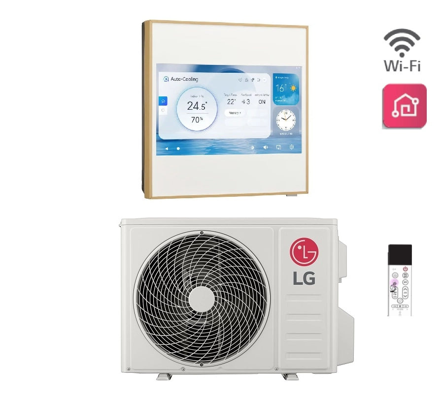 Condizionatore LG Artcool Gallery LCD 9000 Btu A09GA2 R-32 Wi-Fi integrato