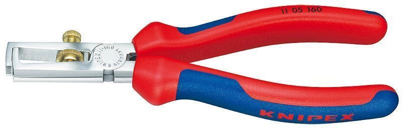 Knipex 11 05 160 pinza spellacavi Blu, Rosso