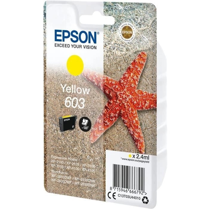 Cartuccia d'inchiostro EPSON Singlepack 603 - giallo