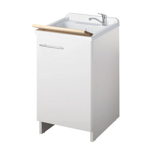 Lavatoio Magica 45x50 a una anta con cesto scorrevole