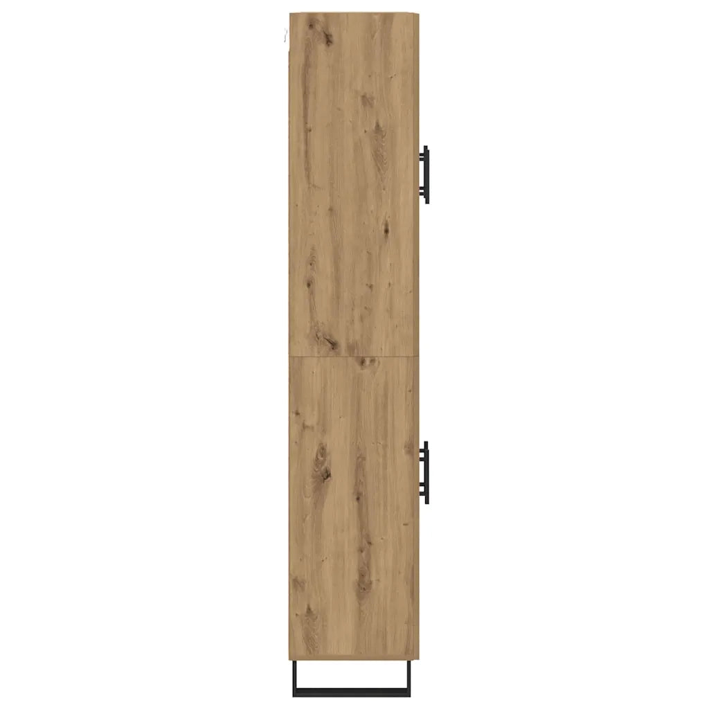 Credenza 2 pcs Rovere artigianale 69,5 x 34 x 180 cm