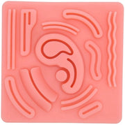 Cuscino per esercitazione chirurgica 3D - Cuscino per simulazione di interventi chirurgici - Esercizi per sutura e cucito - Incluso contenitore di stoccaggio - Adatto per simulatori - Cuscino per simulazione chirurgica