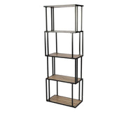 Libreria aperta da ufficio con 5 ripiani – Collezione HOLBORN 60x30x170 cm
