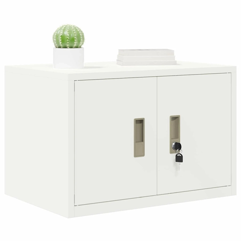 Armadio Bianco 60 x 40 x 40 cm Acciaio 891717