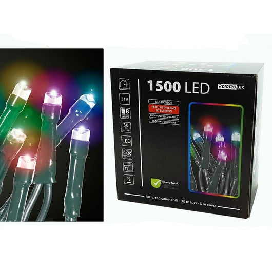 LUCI LED MULTICOL. EST 1500LED