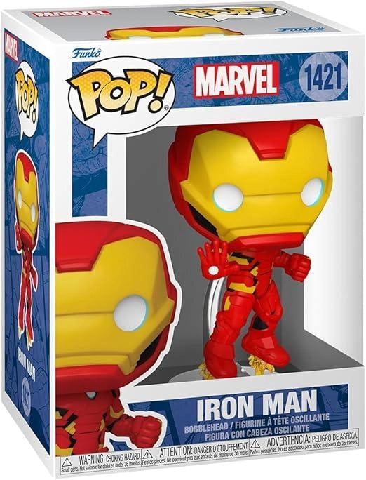 Funko Pop! Marvel: Marvel NC - Iron Man - Marvel Comics - Fumetti Marvel - Figura in Vinile da Collezione,Eta 13+