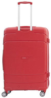 Trolley Valigia Grande Rigida in Polipropilene 4 Ruote TSA Ravizzoni Cuba Libre Rosso
