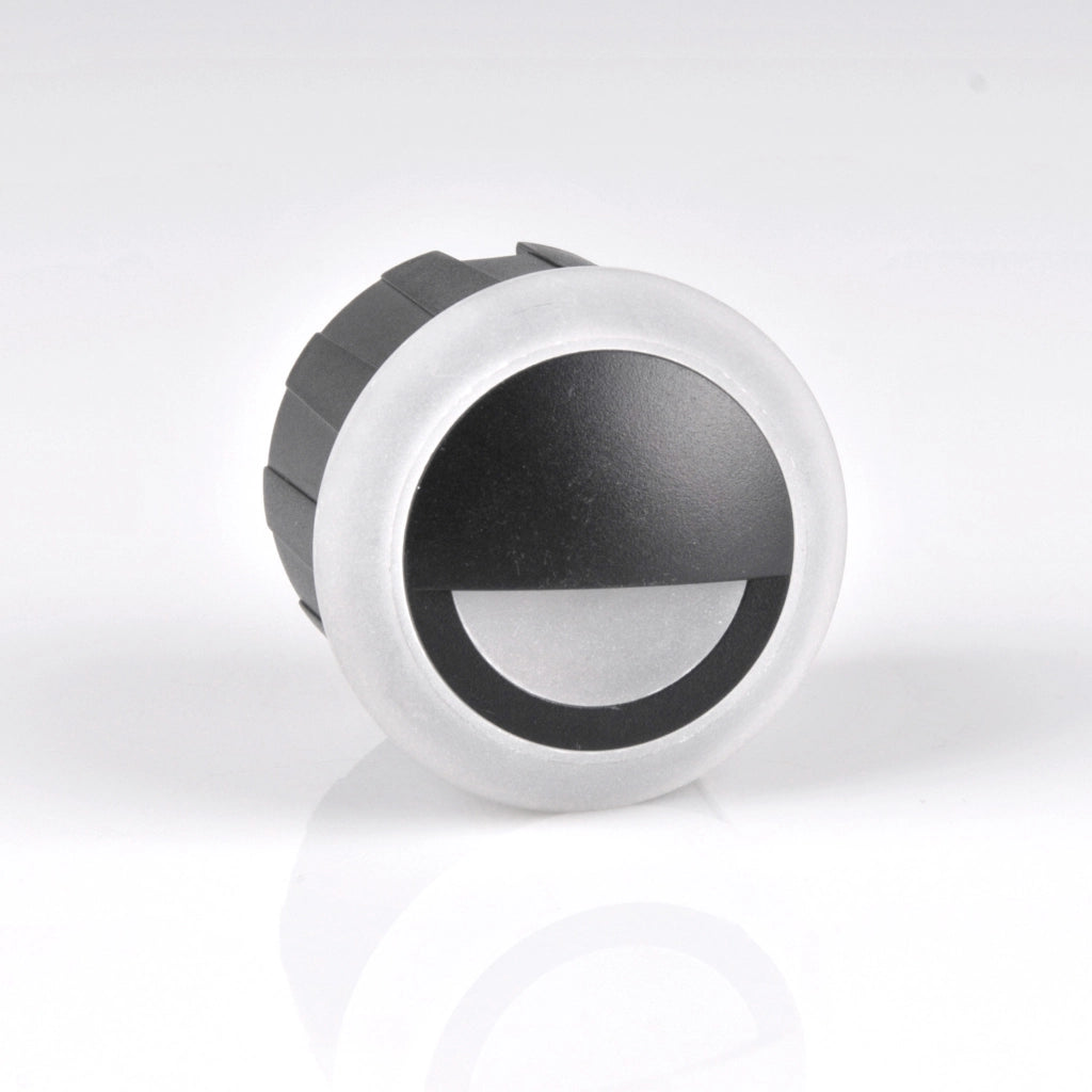 Lampada LED segnapasso tonda 3W 4000K IP44 grafite Polux