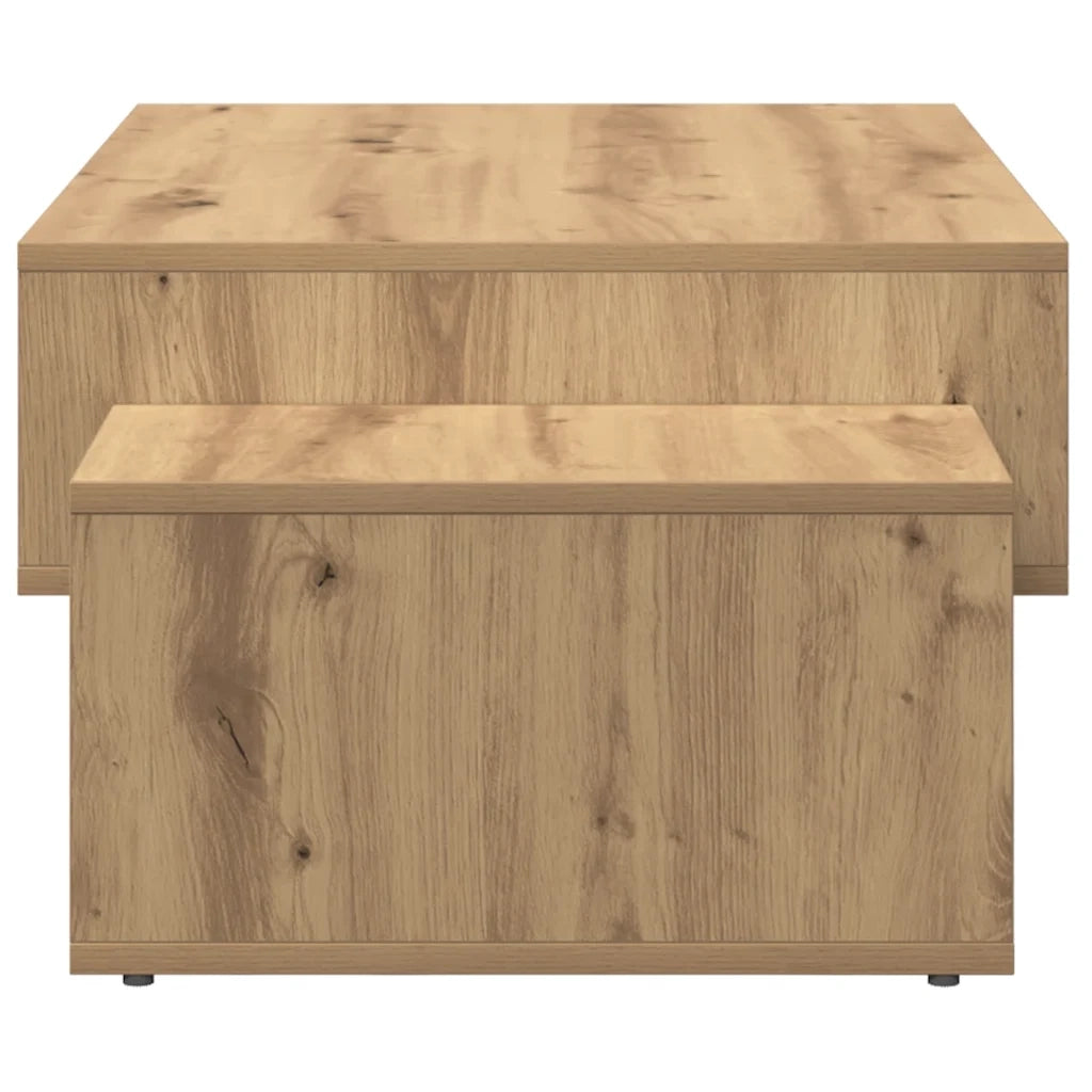 Tavolino Salotto Rovere Artigianale 105x55x32 cm in Truciolato