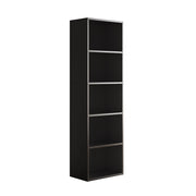 Vicco Libreria Nero 40 x 132 cm con 5 scomparti