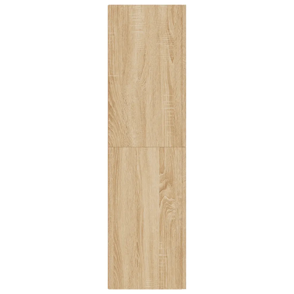 Mobile Porta TV Rovere Sonoma 30,5x30x110 cm Legno Multistrato 803368
