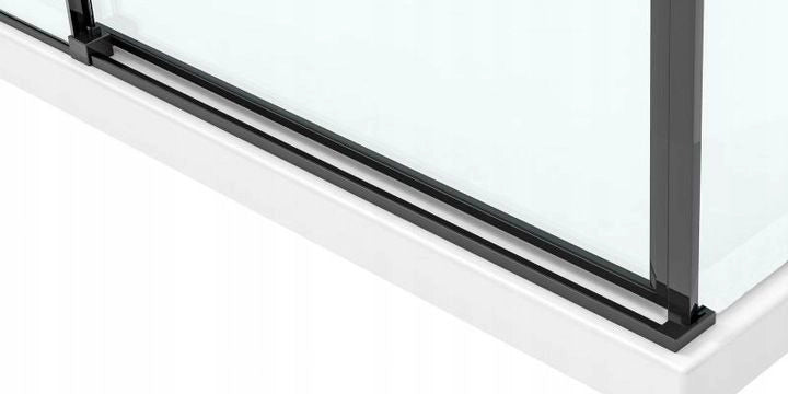 Cabina Doccia Solar Black Mat 120x90