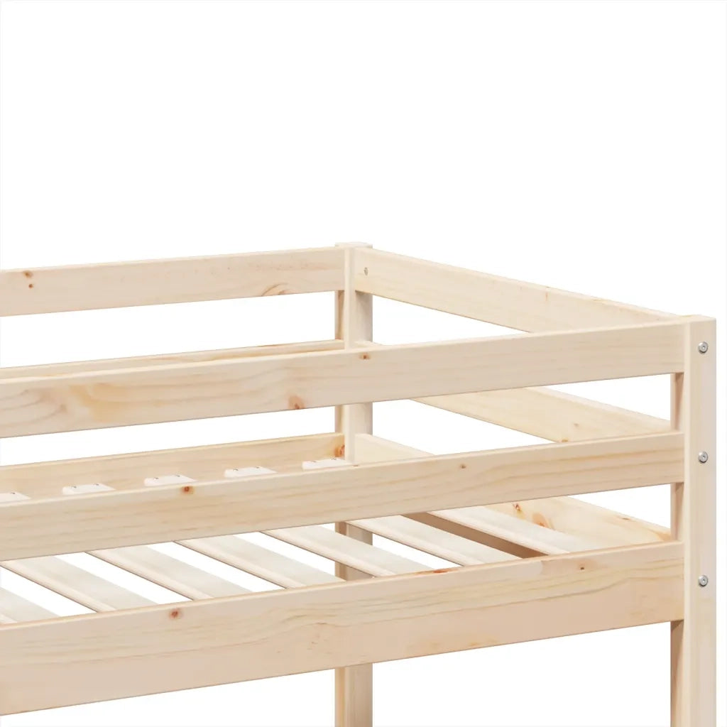 Letto a Castello 80x200 cm in Legno Massello di Pino 3308586