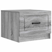 Tavolino da salotto con cassetto Grigio Sonoma 49 x 50 x 37 cm