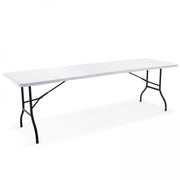 Oviala - Set di 10 tavoli pieghevoli da 244 cm
