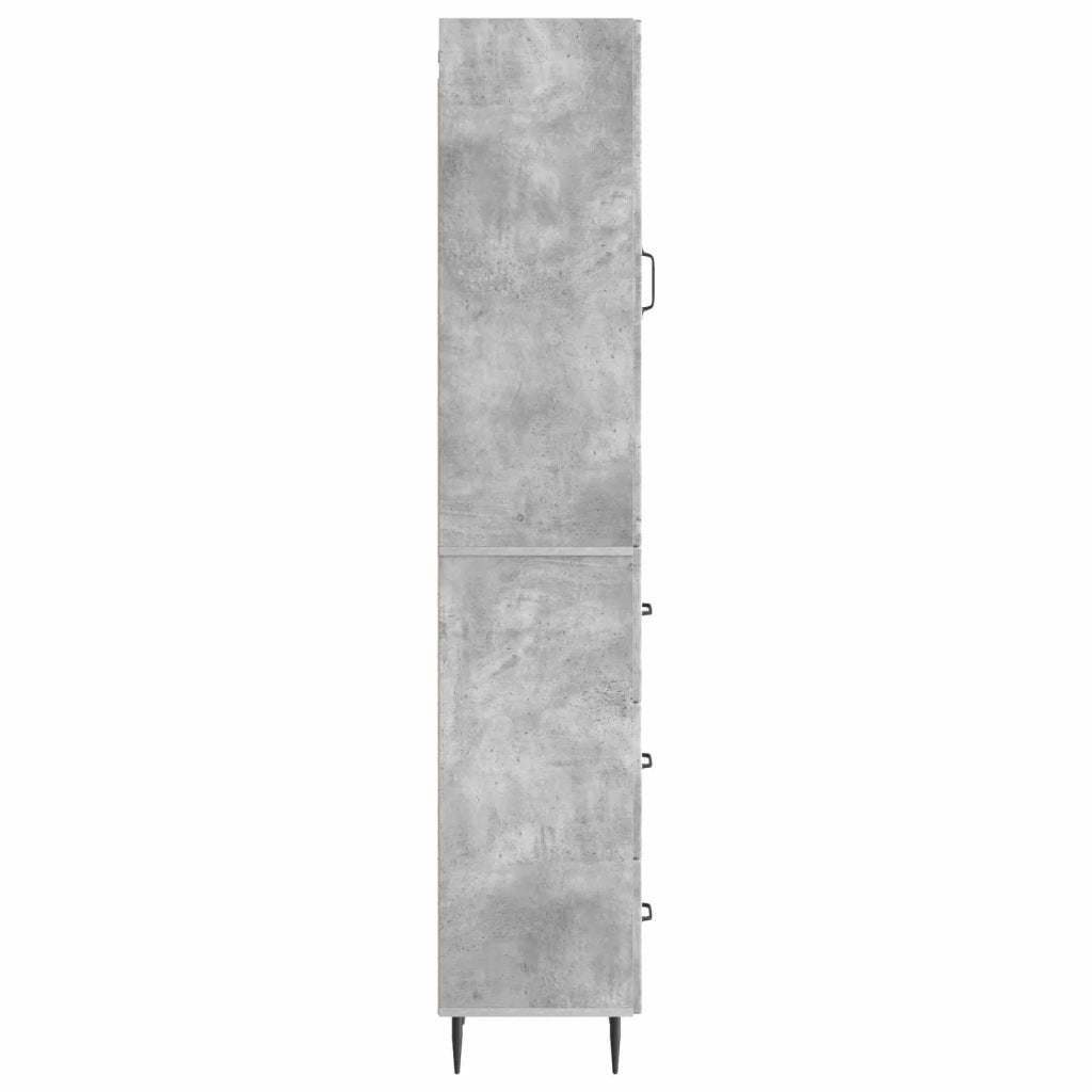 Set di armadi 2 pcs Grigio Cemento 33 x 34,5 x 90 cm 3416649