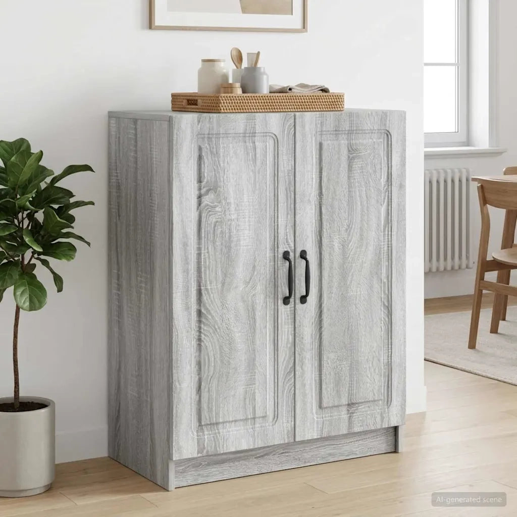 Credenza Grigio Sonoma 66 x 34,5 x 87 cm Legno ingegnerizzato 895741