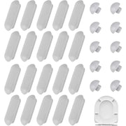 30 pcs pare-chocs de si ge de toilette, tampon universel pour si