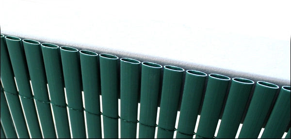 Frangivista a Tappetino Hidden in PVC Schermatura Esterna 90x300 cm Verde [neu.haus]