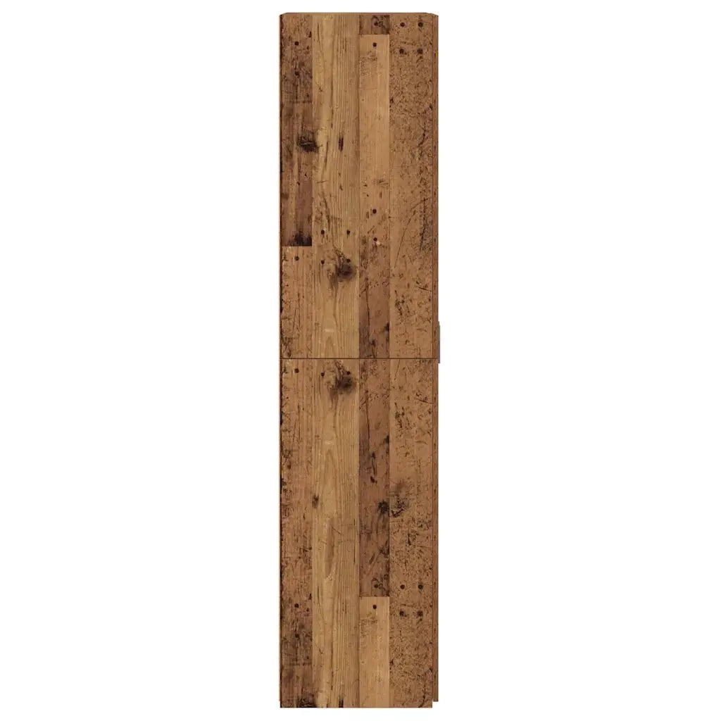Credenza-Buffet-Armadio da cucina Legno vecchio 70 x 42.5 x 185 cm Legno multistrato