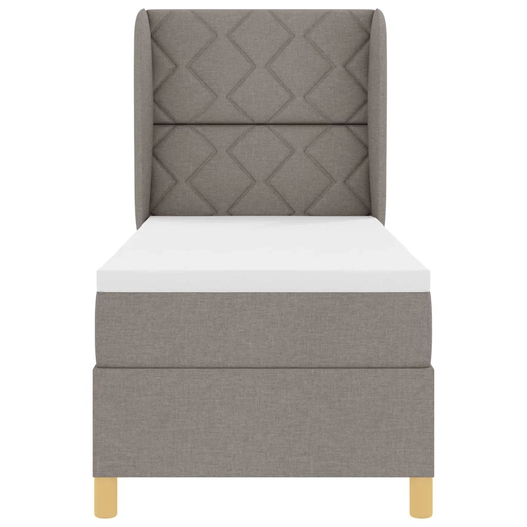 Letto a molle con materasso Talpa 200 x 80 cm Tessuto 3340785
