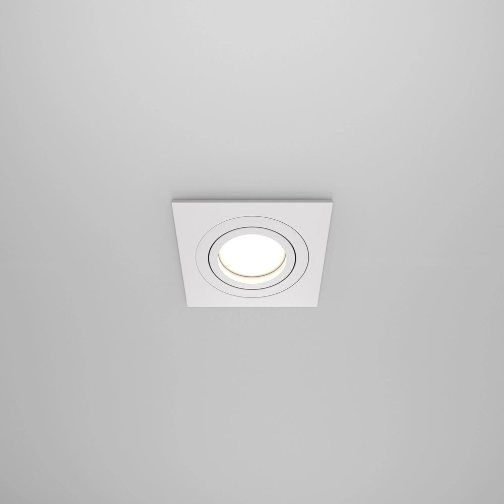 Faretto incasso Maytoni Atom DL024-2-01W GU10 bianco