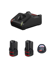 Power Set BOSCH (2 x 12V 2,0 Ah + GAL12V-40)