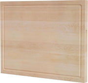 Tavolo di taglio in legno per cucina e salumeria, in abete, con cera di api, semi di lino e olio di limone, dimensioni 61 x 46 x 3 cm, tavolo di taglio di 0.