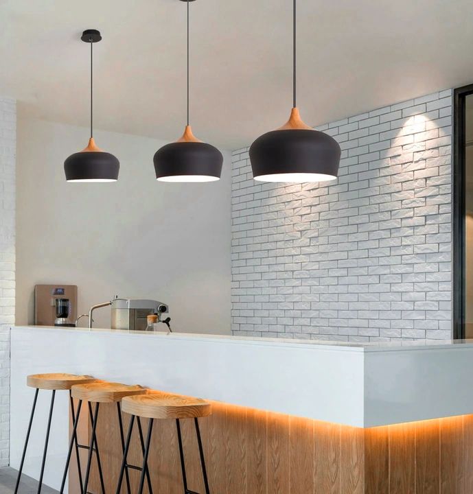 Lampada Da Soffitto Pensile Singola Bari I APP181-1CP Nera