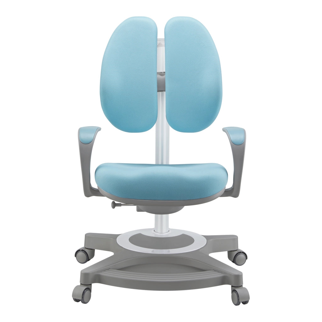 Sedia Girevole Partille per Bambini - Azzurro [en.casa]