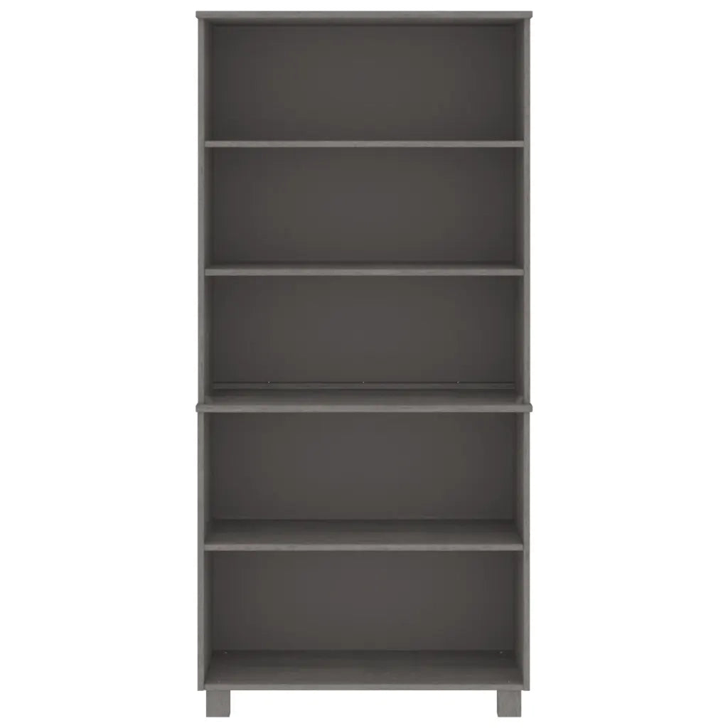 Credenza HAMAR in Legno Massello di Pino Grigio Chiaro 3100941