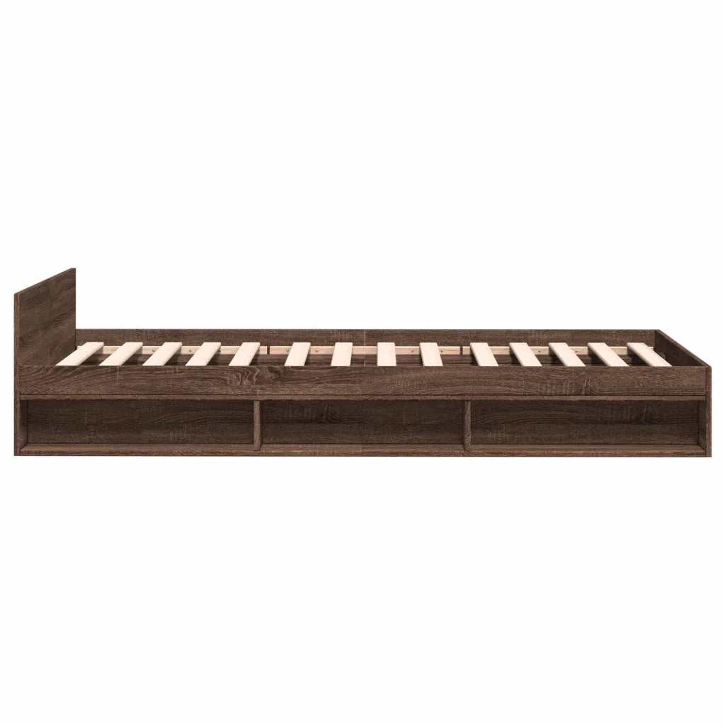 Giroletto Cassetto Rovere Marrone 75x190 cm Legno Multistrato 3280810
