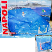 Trade Shop - Trapunta Piumone Per Letto Singolo Invernale Trama Del Napoli Colore Azzurro -